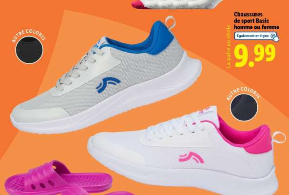Chaussures de sport Basic homme ou femme