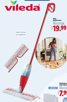 Balai pulvérisateur