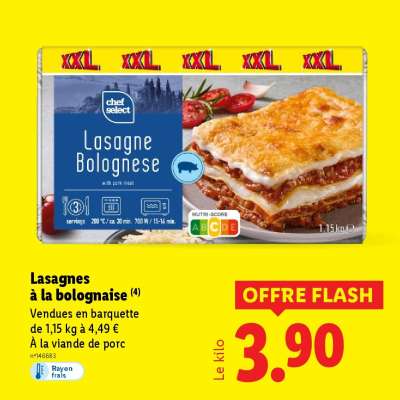 Lasagnes À La Bolognaise