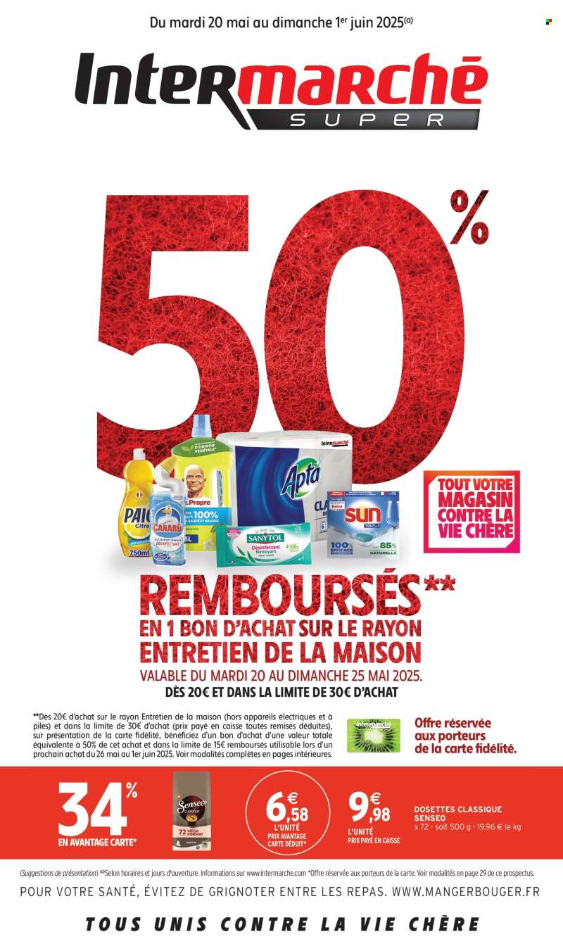 Catalogue Intermarché Super - 20/05/2025 - 01/06/2025.