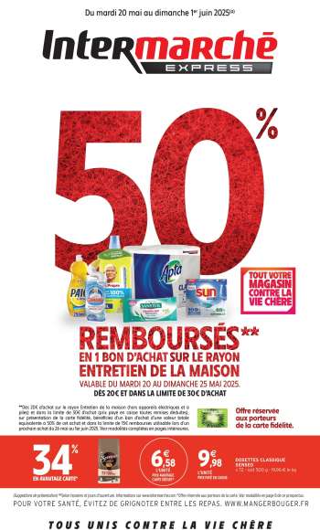 Catalogue Intermarché Express - 20/05/2025 - 01/06/2025.