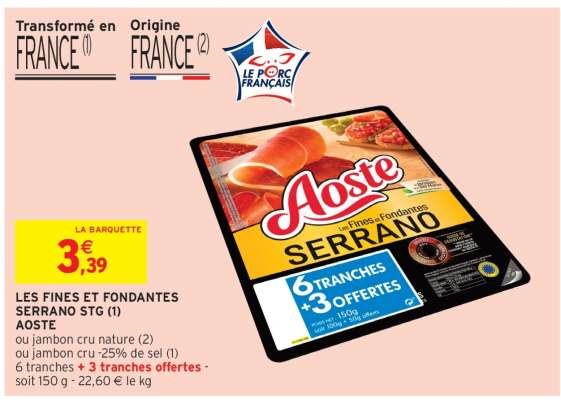 LES FINES ET FONDANTES SERRANO STG (1) AOSTE