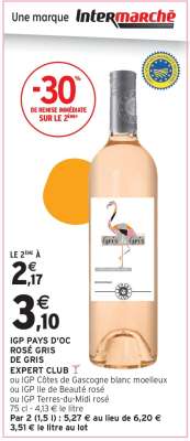 IGP PAYS D'OC ROSÉ GRIS DE GRIS
