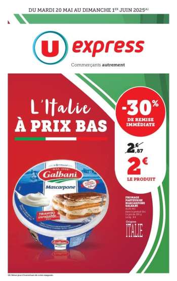 Catalogue U express - 20/05/2025 - 01/06/2025.