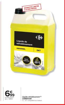 LIQUIDE DE REFROIDISSEMENT