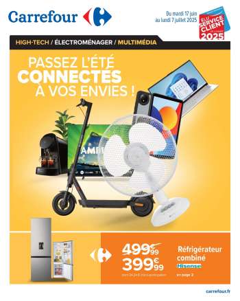 Catalogue Carrefour Hypermarchés - 17/06/2025 - 07/07/2025.