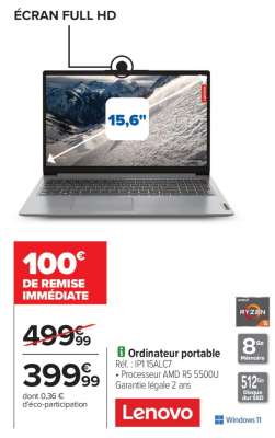 Ordinateur portable Lenovo