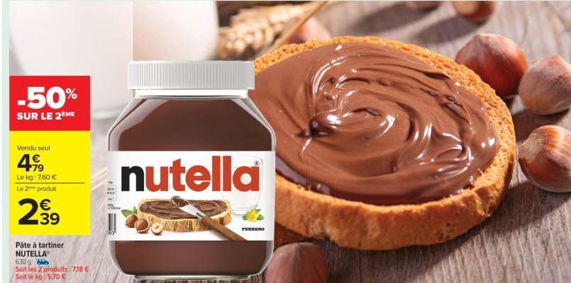 Pâte À Tartiner Nutella