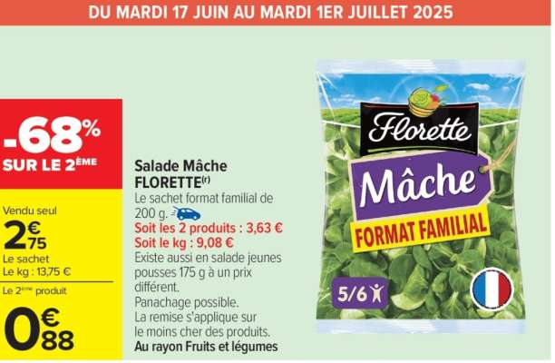 Salade mâche FLORETTE