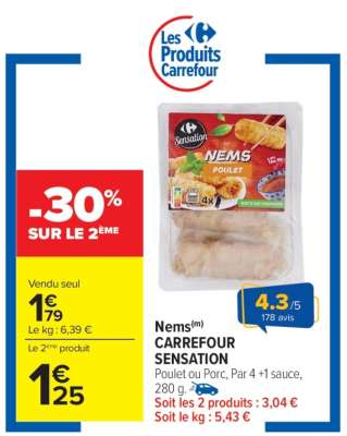 Nems CARREFOUR SENSATION