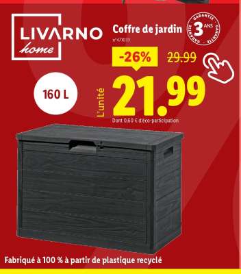Coffre de jardin