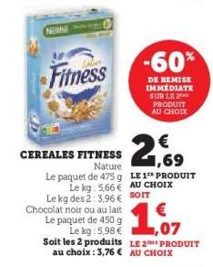 CÉRÉALES “FITNESS”