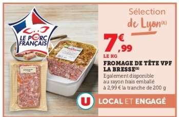 FROMAGE DE TÊTE VPF LA BRESSE