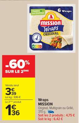 WRAPS "MISSION"