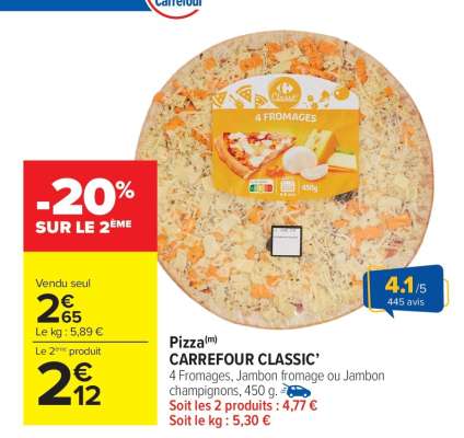 PIZZA CARREFOUR CLASSIC