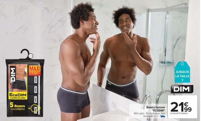 Boxers Homme Ecodim