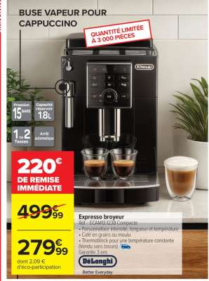 Expresso broyeur