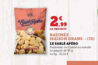 LE SABLÉ APÉRO