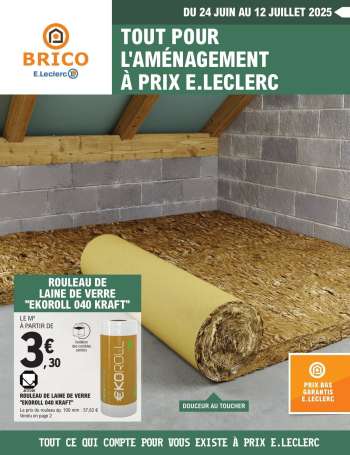 Catalogue E.Leclerc - 24/06/2025 - 12/07/2025.