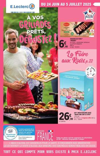 Catalogue E.Leclerc - 24/06/2025 - 05/07/2025.
