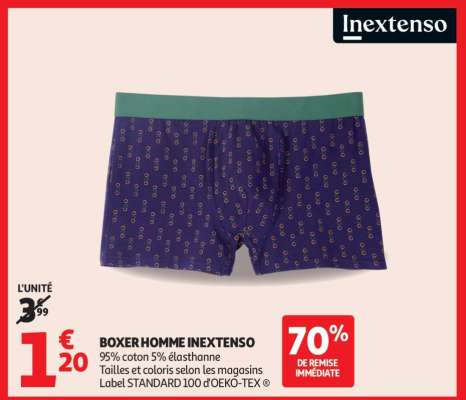 Boxer Homme Inextenso