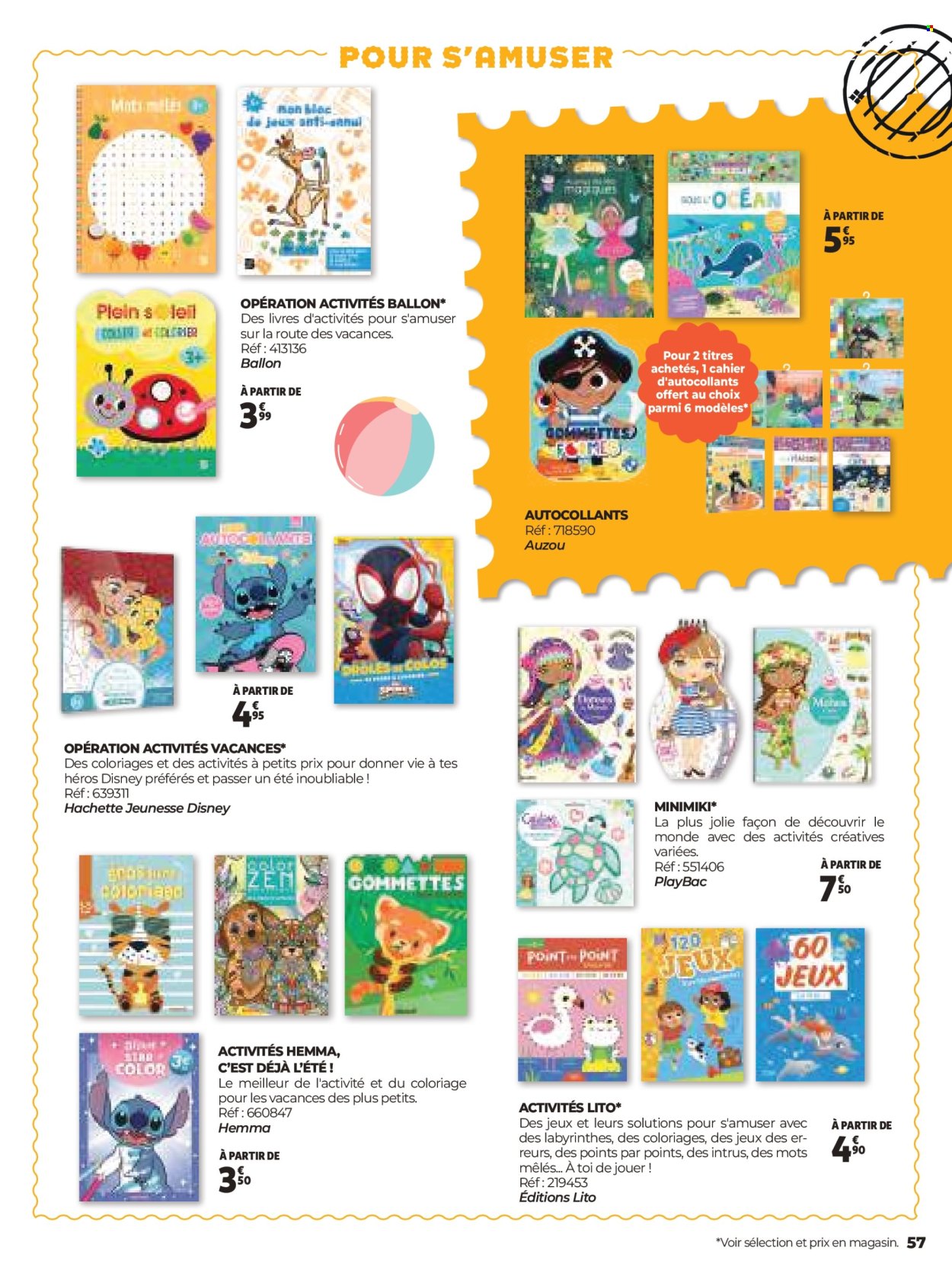 Catalogue Auchan - 25/06/2025 - 31/07/2025. Page 57