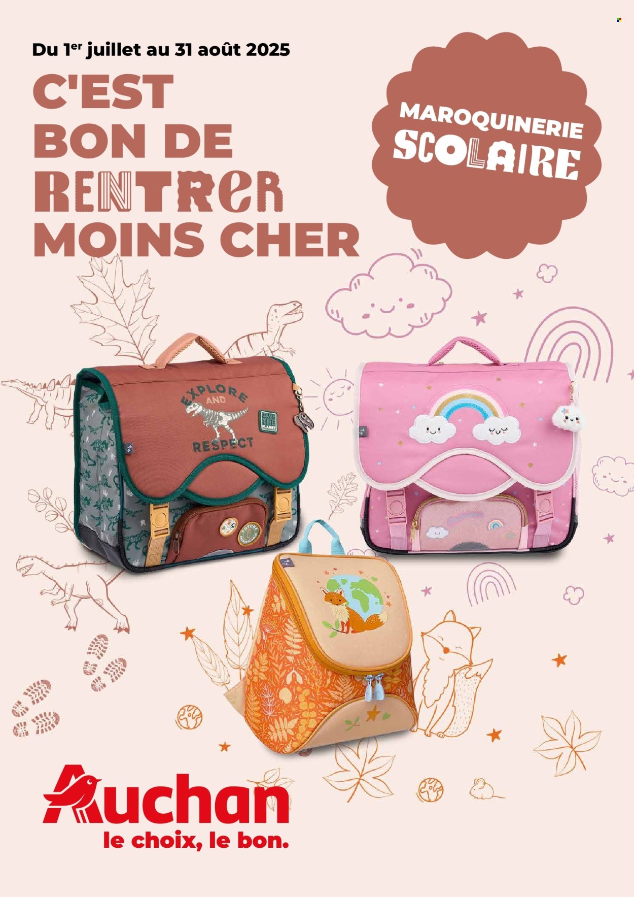 Catalogue Auchan - 01/07/2025 - 31/08/2025. Page 1