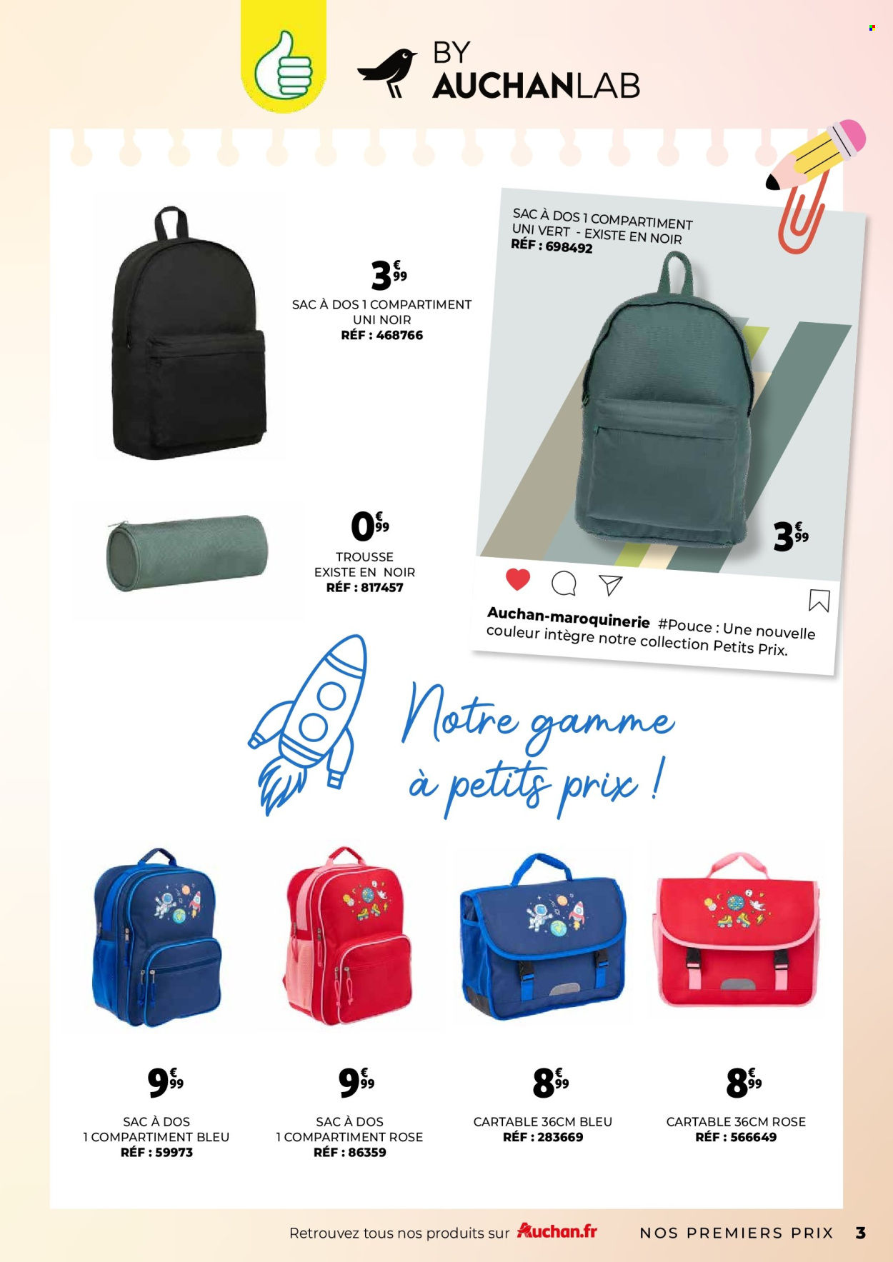 Catalogue Auchan - 01/07/2025 - 31/08/2025. Page 3
