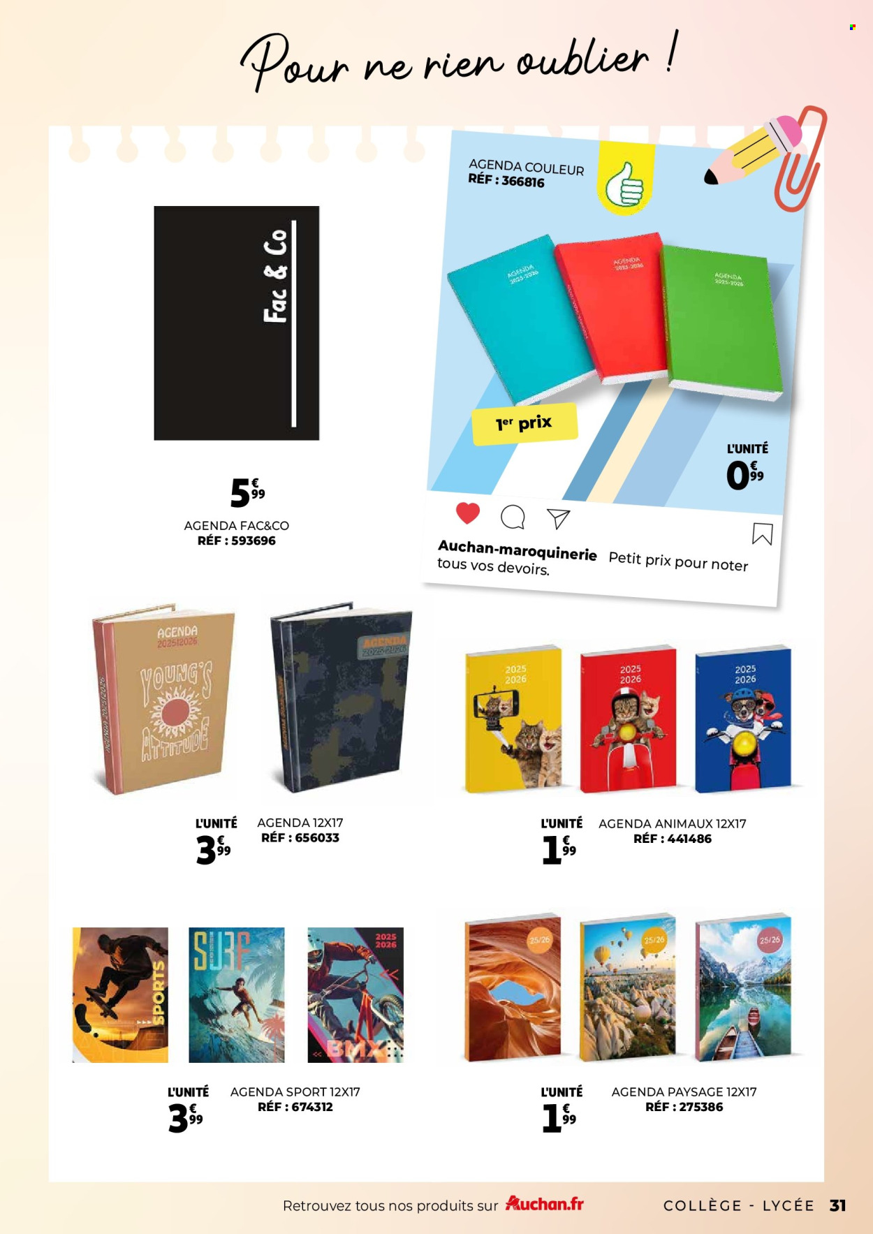 Catalogue Auchan - 01/07/2025 - 31/08/2025. Page 31