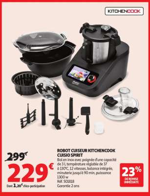 Robot Cuiseur Kitchencook Cuisio Spirit