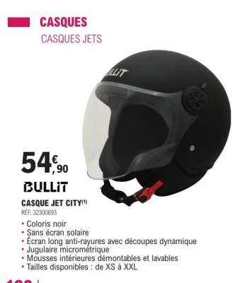 BULLIT CASQUE JET CITY