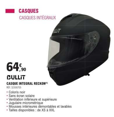 CASQUE INTÉGRAL RECKON