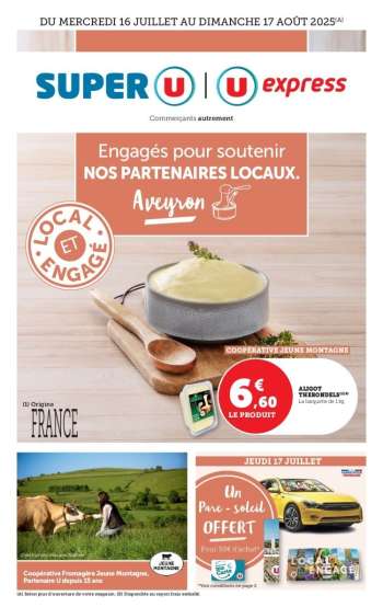 Catalogue Magasins U - 16/07/2025 - 17/08/2025.