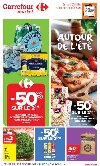 Catalogue Carrefour Market - 22/07/2025 - 03/08/2025.