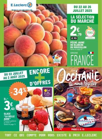 Catalogue E.Leclerc - 22/07/2025 - 02/08/2025.