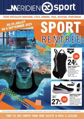 Catalogue E.Leclerc - 29/07/2025 - 06/09/2025.