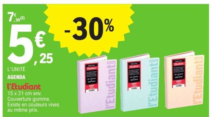 AGENDA l'Étudiant