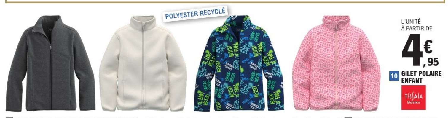 Gilet polaire enfant