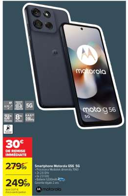 Smartphone Motorola G56 5G
