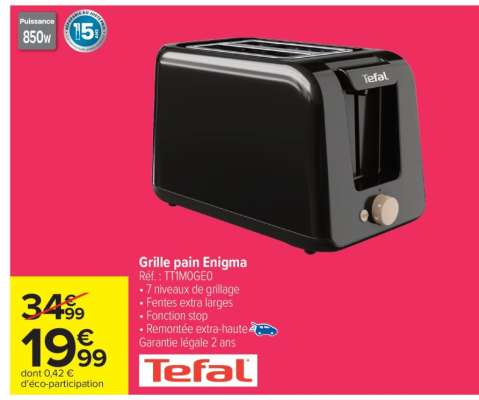 Grille pain Enigma