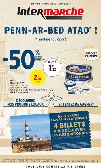 Catalogue Intermarché - 19/08/2025 - 31/08/2025.