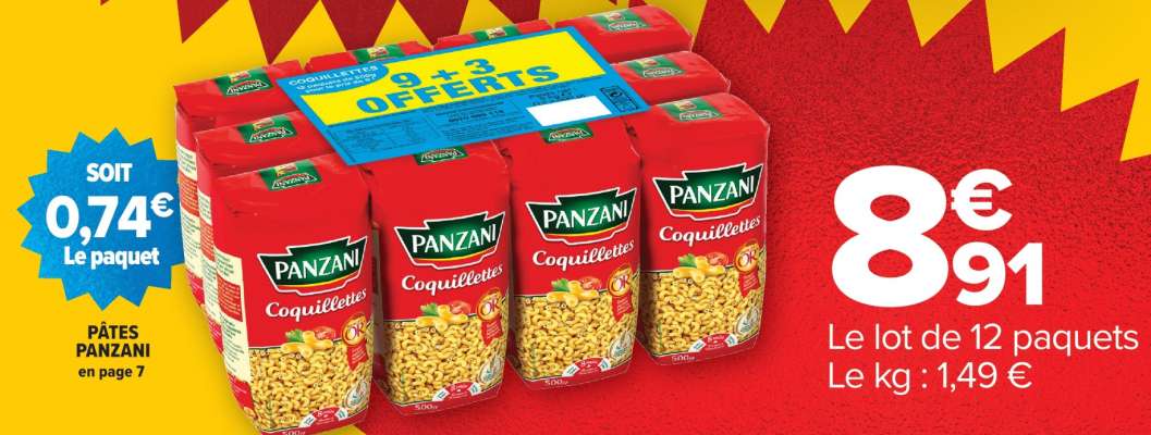 PANZANI Coquillettes
